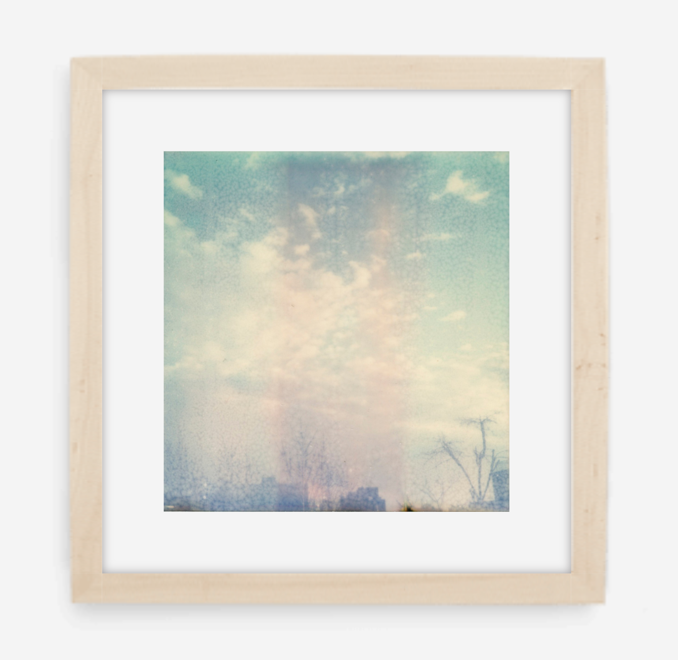 sky - 5x5.2 / Gallery Natural / With Mat