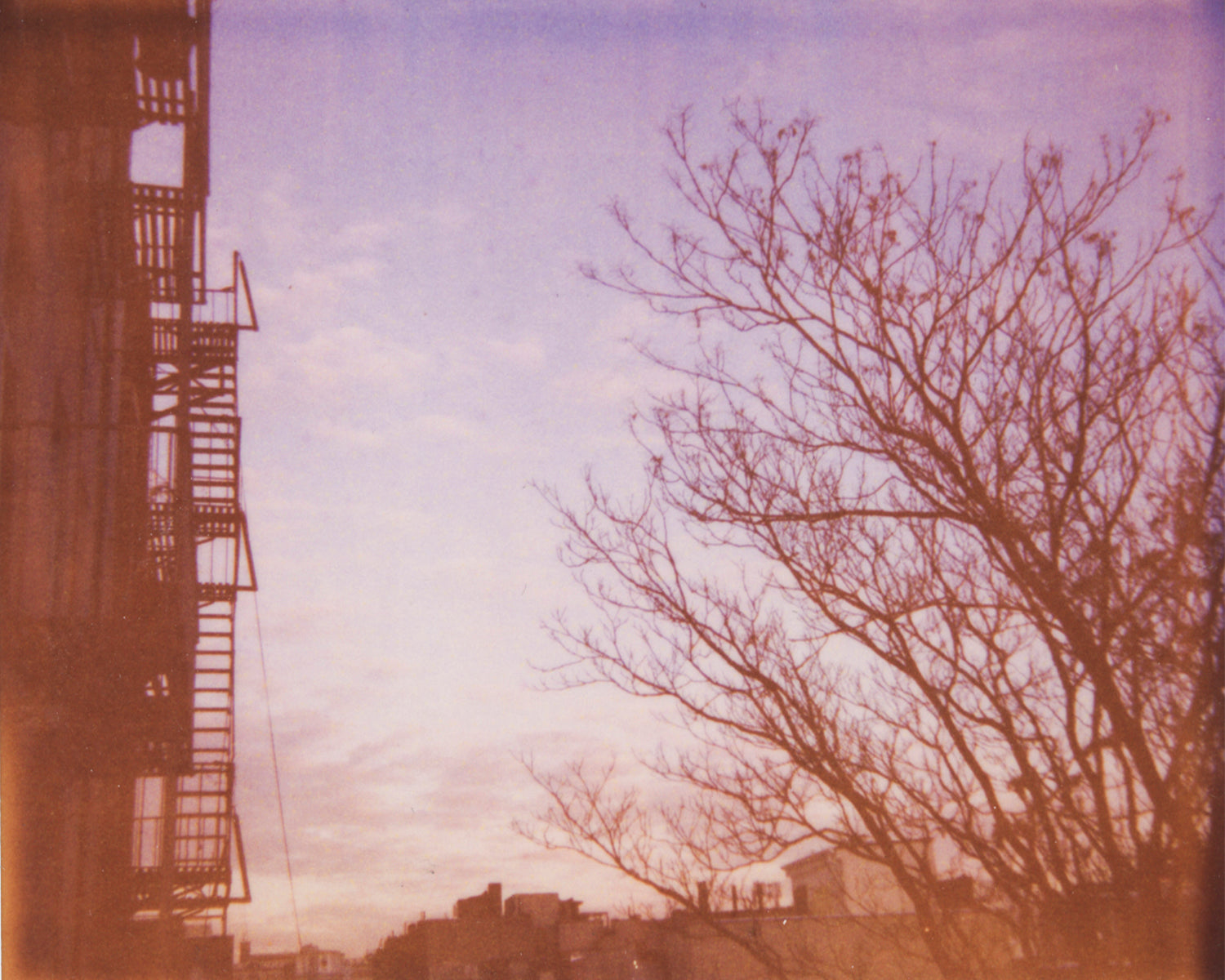 fire escape - 5x4 / No Frame / No Mat
